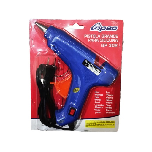 [121176] Pistola Silicona Grande Gipao Gp 302